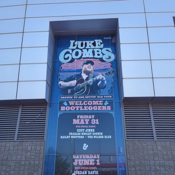 Luke Combs Concert Poster Phoenix AZ 5/31 - 6/1 2024 Limited Print XXX/640 - Picture 3 of 3